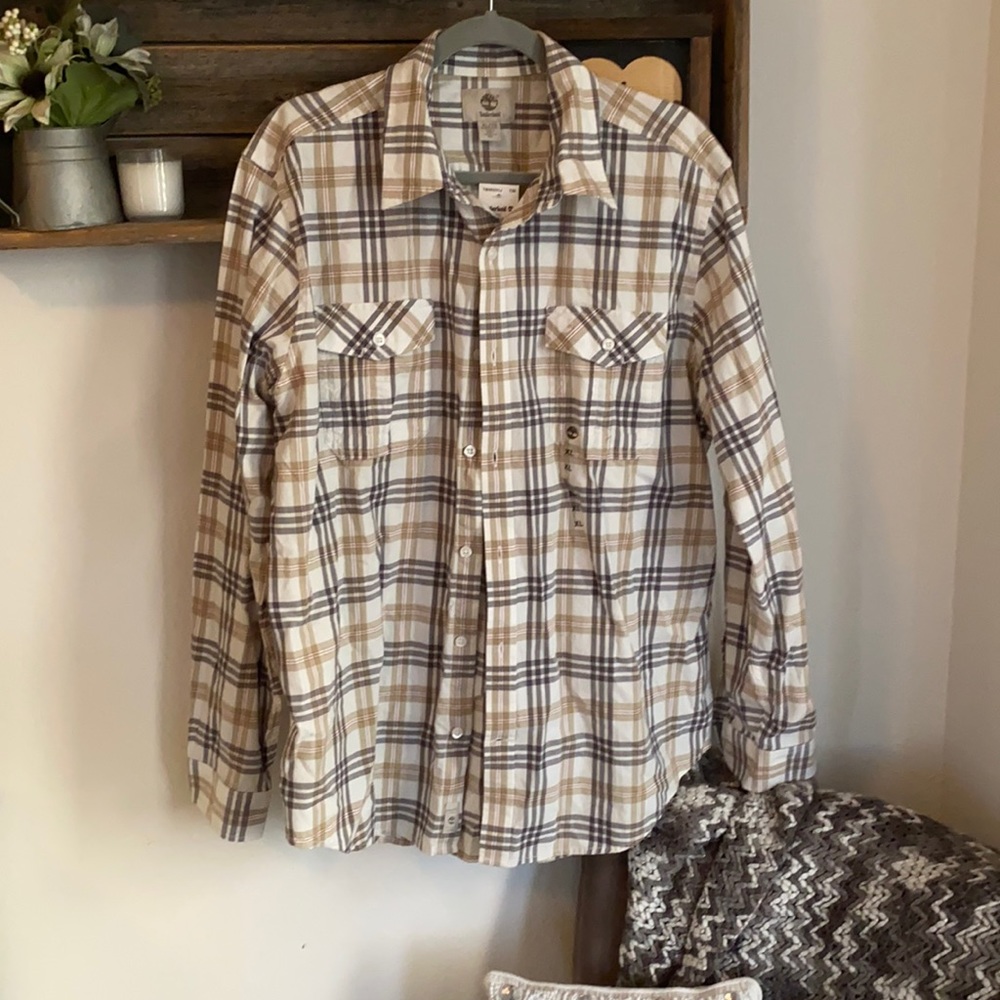 NWT men’s Timberland button up shirt